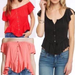Free People Off Shoulder Top